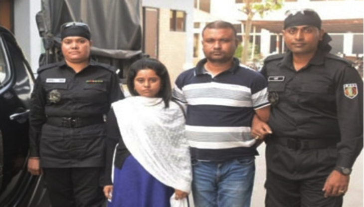 ১২ হাজার পিস ইয়াবাসহ দম্পতি আটক