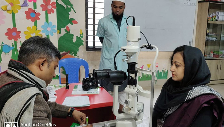 বিজয় দিবস উপলক্ষে ফ্রি আই ক্যাম্প