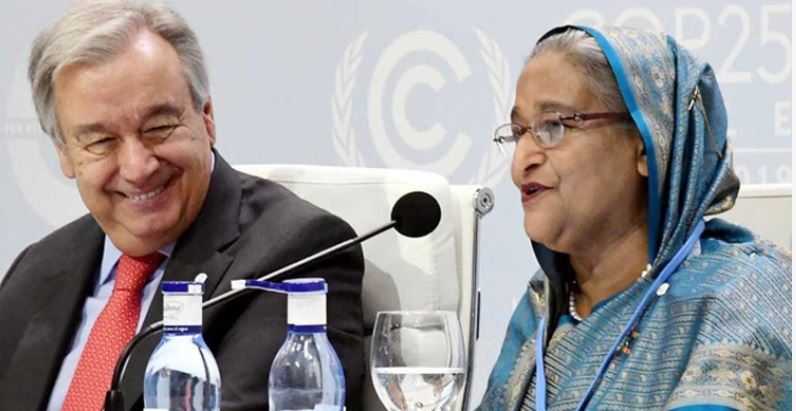 ভবিষ্যৎ প্রজন্ম ক্ষমা করবে না : জলবায়ু সম্মেলনে প্রধানমন্ত্রী