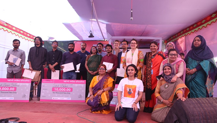 ইউএন ওমেনের আয়োজনে পুরস্কার বিতরণ