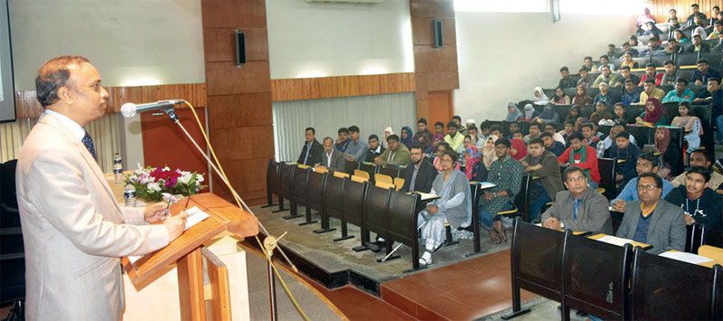 শিক্ষার্থীরাই খুবিতে শিক্ষার শান্তিপূর্ণ পরিবেশ রক্ষায় গুরুত্বপূর্ণ অবদান রেখেছে : উপাচার্য