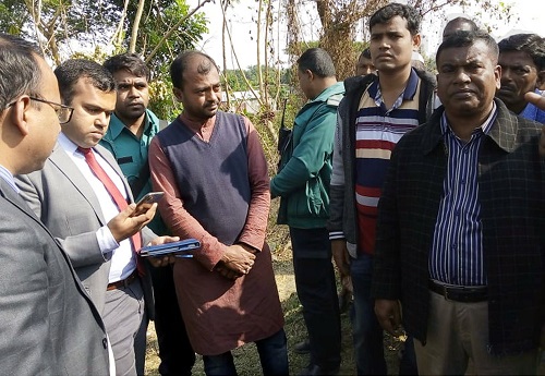 ময়ূর নদীর অবৈধ দখলদারকে ৬ মাসের কারাদন্ড ও ২ লক্ষ টাকা জরিমানা