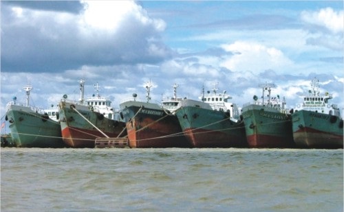 মোংলায় ৯ কার্গো জাহাজকে জরিমানা