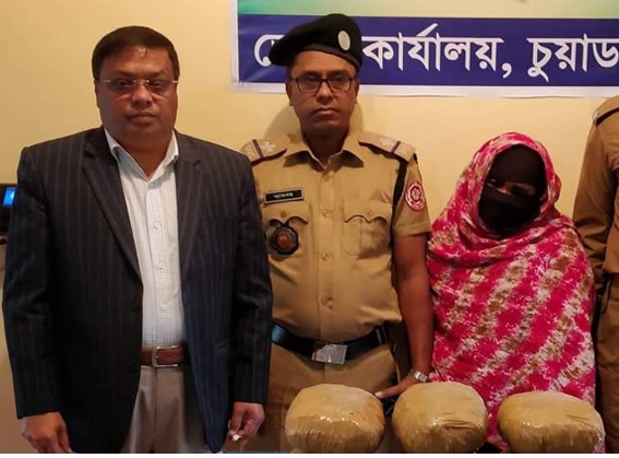 চুয়াডাঙ্গায় মাদকসহ আটক ১