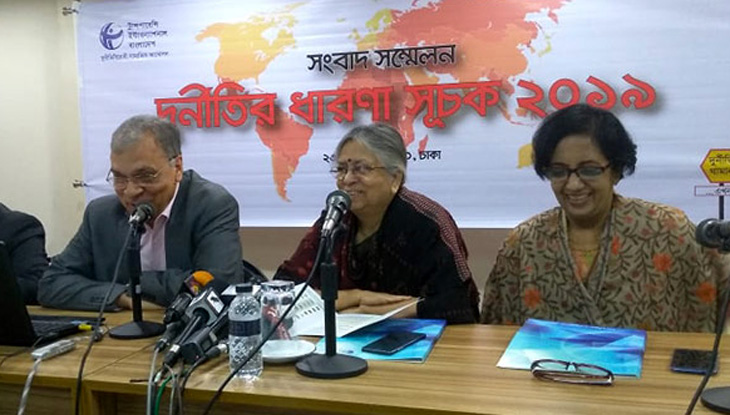 দুর্নীতি কমেছে বাংলাদেশে