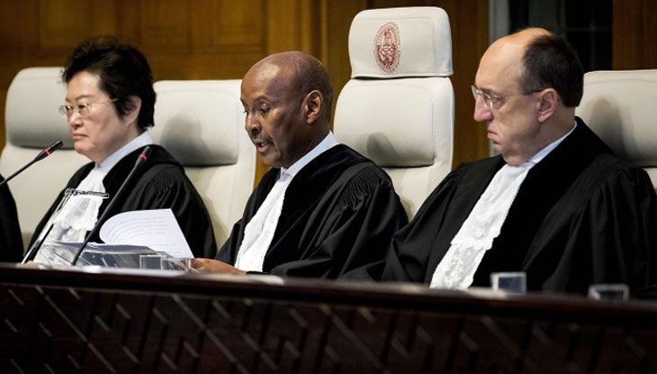 রোহিঙ্গা গণহত্যার রায় ঘোষণা চলছে