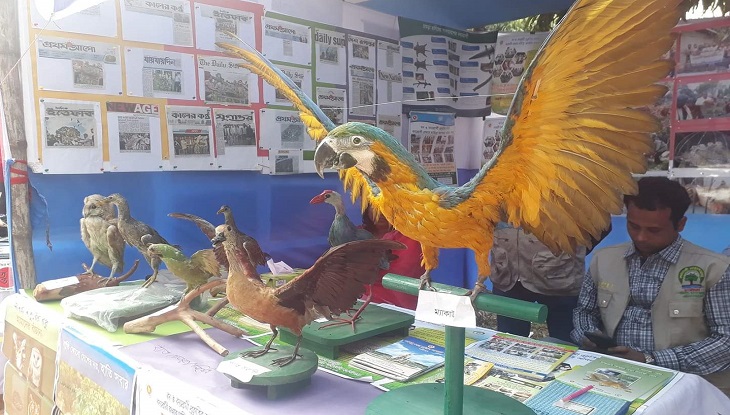 জাহাঙ্গীরনগর বিশ্ববিদ্যালয়ে পাখি মেলা