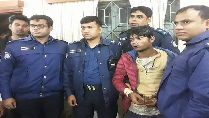 শিশু সন্তানকে গলাকেটে হত্যাচেষ্টায় বাবা গ্রেপ্তার