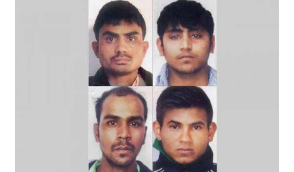 নির্ভয়া ধর্ষণ-হত্যা : চারজনের মৃত্যুদণ্ড কার্যকর ১ ফেব্রুয়ারি সকালে