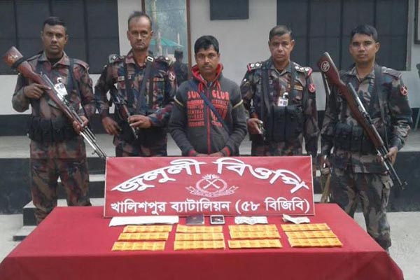 মহেশপুর সীমান্তে অবৈধ অনুপ্রবেশের দায়ে ভারতীয় নাগরিক আটক