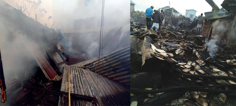 খুলনায় একদিনেই চার স্থানে আগুন : বৃদ্ধা ভিক্ষুক নিহত