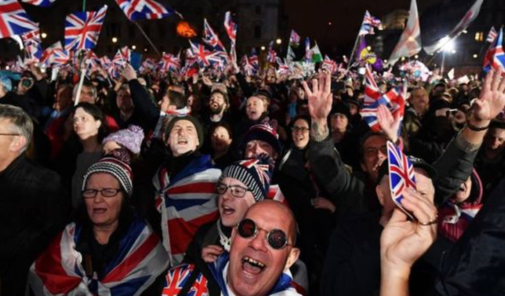 ইউরোপীয় ইউনিয়ন ছাড়লো যুক্তরাজ্য