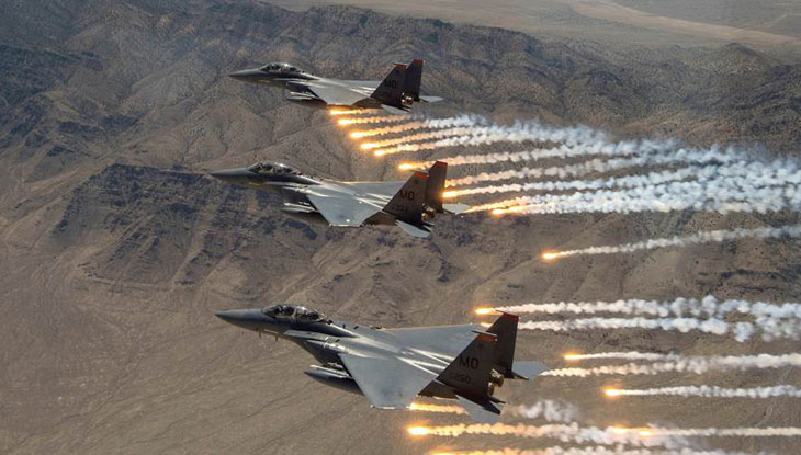 এবার সিরিয়ায় বিমান হামলা চালাল যুক্তরাষ্ট্র, উত্তেজনা চরমে