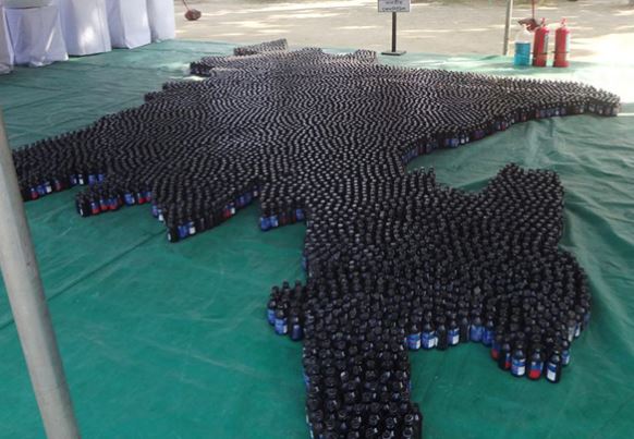 কুষ্টিয়ায় দেড় কোটি টাকার মাদক ধ্বংস করল বিজিবি