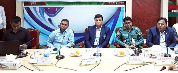 খুলনা জেলা আইনশৃঙ্খলা কমিটির সভা অনুষ্ঠিত