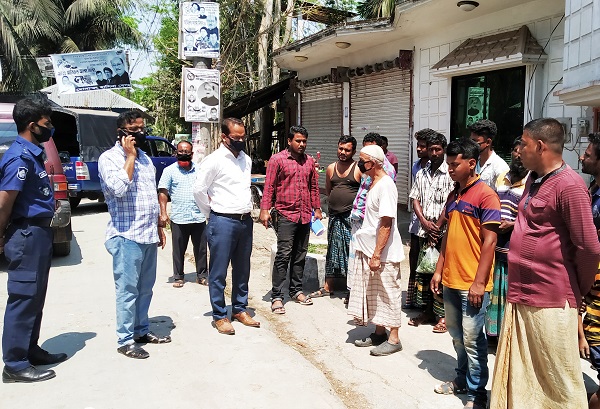 মোরেলগঞ্জে চায়ের দোকানে টেলিভিশন বন্ধের নির্দেশ, ২ প্রতিষ্ঠানে জরিমানা আদায়