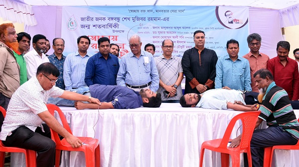 মুমূর্ষু রোগীর জীবন বাঁচাতে রক্তদান করা মহৎ কাজ : কেসিসি মেয়র