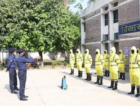 করোনা প্রতিরোধে সচেতনতা বাড়াতে ঝিনাইদহে পুলিশের ‘কুইক রেসপন্স টিম’গঠন