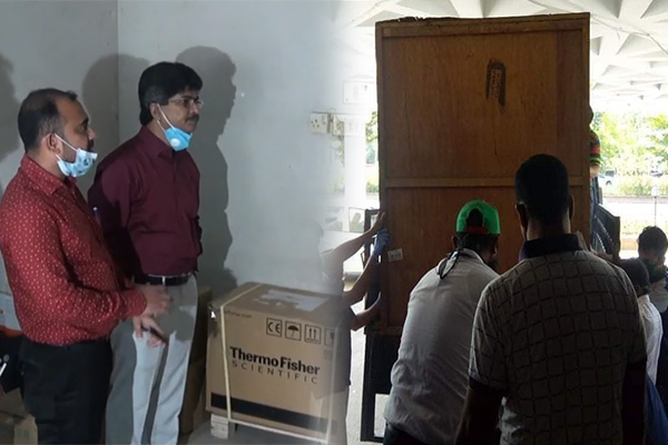 খুলনায় বসানো হল কোভিড-১৯ পরীক্ষার পিসিআর মেশিন