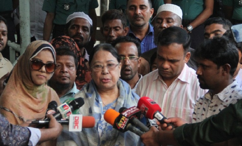 সরকারকে ধন্যবাদ জানিয়েছেন খালেদা জিয়ার বোন
