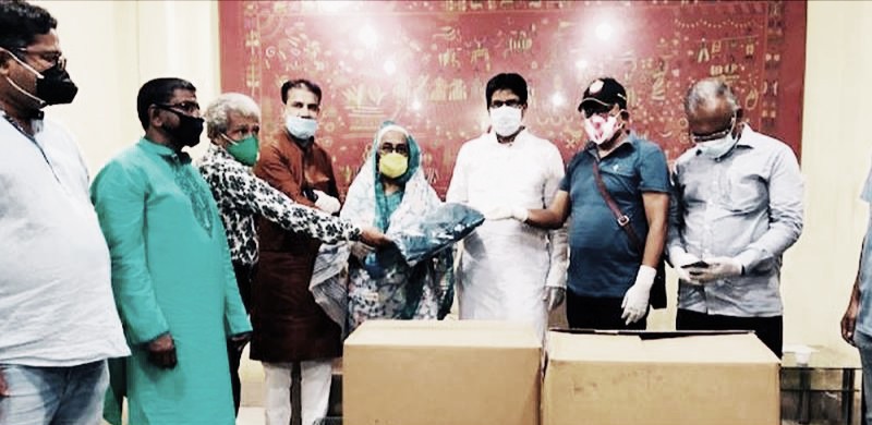 যশোরে বিএনপির পিপিই প্রদান