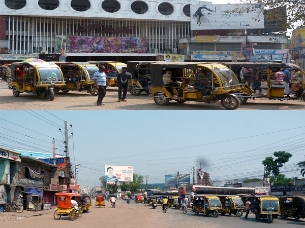 যশোরে ঘরে থাকছে না মানুষ, ইজিবাইকে সয়লাব শহর