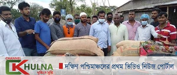 রামপালে বিএনপি সভাপতি তুহিনের অর্থ ও খাদ্য সহায়তা প্রদান