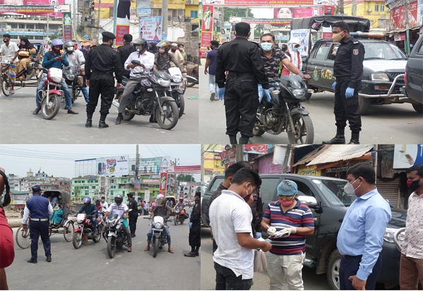 যশোরে প্রবেশ নিষেধ : কঠোর অবস্থানে আইনশৃঙ্খলা রক্ষাকারী বাহিনী