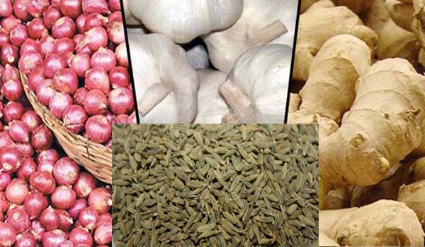 ঊর্ধ্বমুখি আদা ও জিরার দাম, বেড়েছে চাল ডাল পিয়াজ রসুনেরও