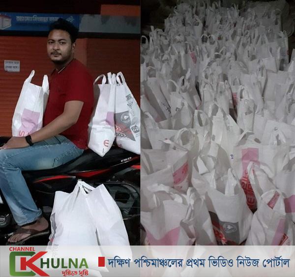 মাগুরায় রোজার প্রথম রাতে অসহায় মানুষের পাশে জেলা ছাত্রলীগ