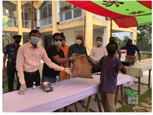 বিআইএফপিসিএল’র তিন হাজার পরিবারের মাঝে ত্রাণসহায়তা প্রদান