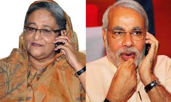 প্রধানমন্ত্রী শেখ হাসিনাকে নরেন্দ্র মোদীর ফোন : করোনা মোকাবেলায় দু’জনের একসাথে কাজ করার অঙ্গীকার