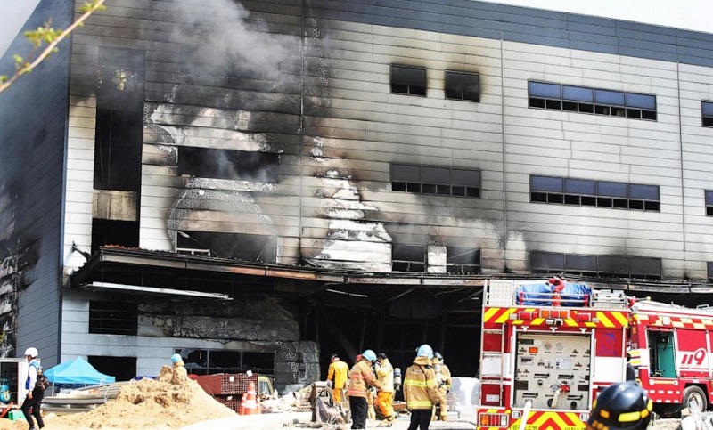 দ.কোরিয়ায় নির্মাণাধীন ভবনে অগ্নিকাণ্ড, নিহত ৩৮