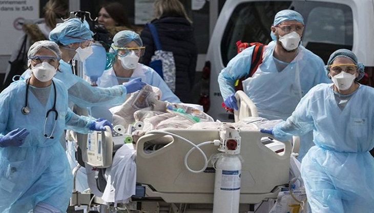 যুক্তরাষ্ট্রে আরও ১৩৪৩ মৃত্যু, আক্রান্তে সবার শীর্ষে