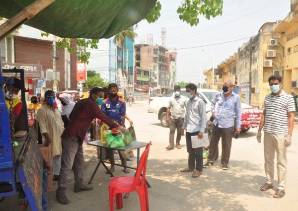 খুলনায় বাজার মনিটরিং ও ৫ হাজার টাকা জরিমানা ভোক্তা’র