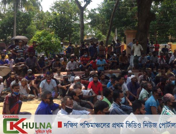 করোনার মধ্যেও আন্দোলনে নামছে  খুলনার দু’টিসহ ৫ জুট মিলের শ্রমিকরা