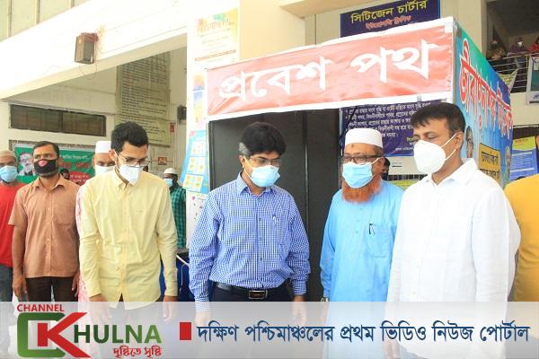 তরুণ আ’লীগ নেতা হিটলুর প্রচেষ্টায় খুমেকে জীবানুনাশক টানেল’র উদ্বোধন