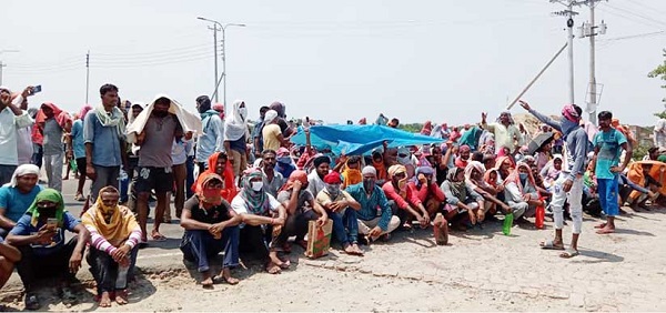 বাড়ি ফেরার দাবিতে আবারও বিক্ষোভে রামপাল তাপবিদ্যুৎ কেন্দ্রের ভারতীয় শ্রমিকরা