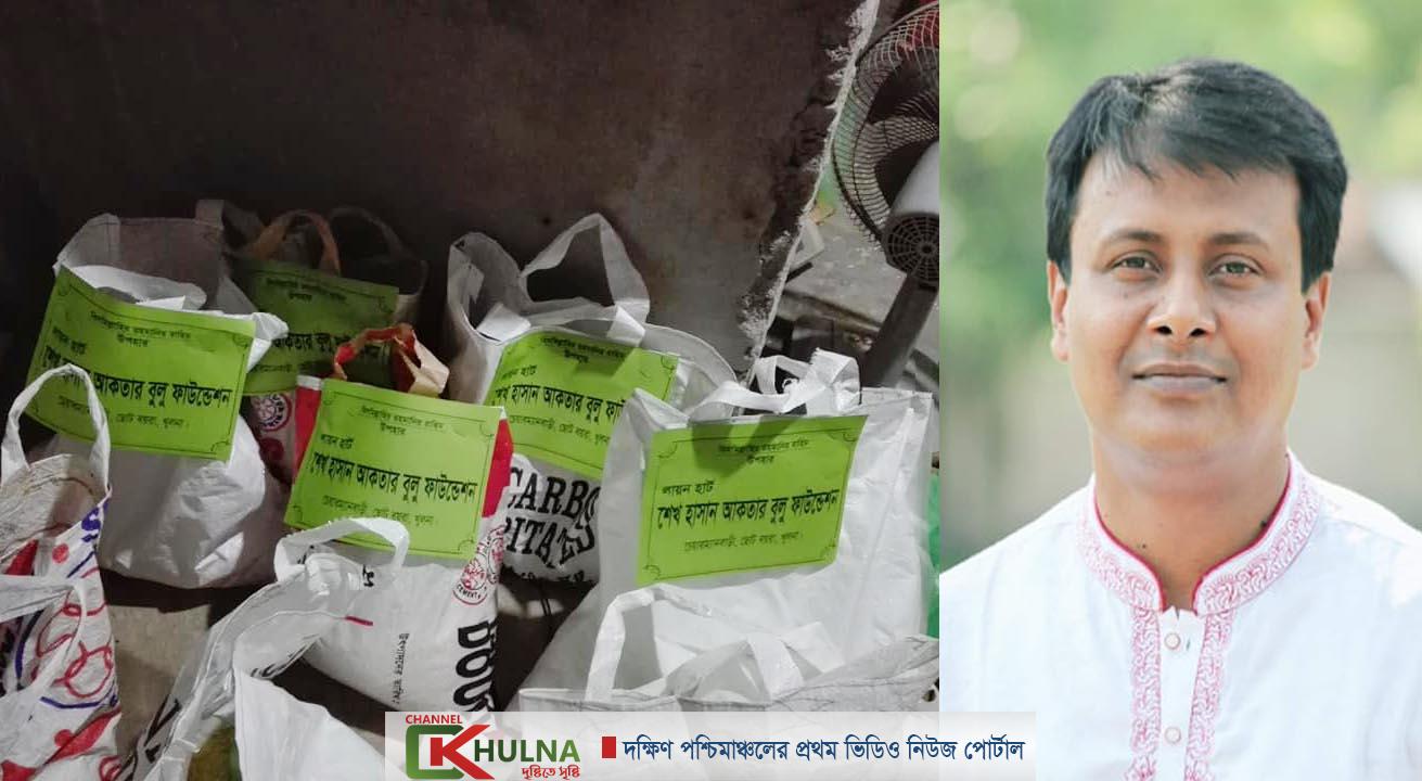 তরুণ আ’লীগ নেতা হিটলু’র ত্রাণ সহায়তা অব্যাহত