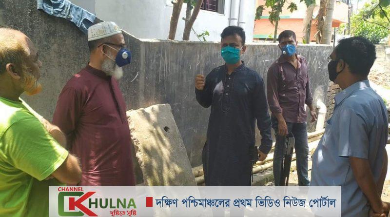 করোনা আক্রান্ত নার্সের পরিবারের পাশে খুলনা সাংবাদিক ইউনিয়ন