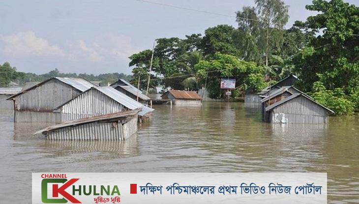 বন্যাকবলিত সাত জেলা, ঝুঁকিতে দুই জেলা