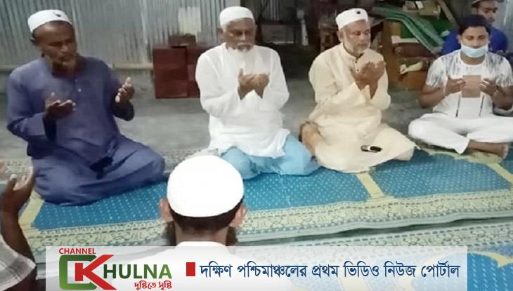 নড়াইলে মাশরাফির সুস্থতা কামনায় দোয়া মাহফিল