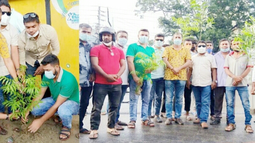 মাগুরায় পৌর স্বেচ্ছাসেবক লীগের উদ্যোগে বৃক্ষরোপণ কর্মসূচি