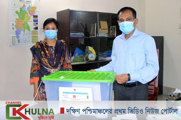 খুলনায় ইউভি-সি জীবাণুমুক্তকরণ বক্সের উদ্বোধন