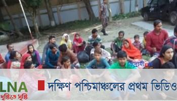 মহেশপুর সীমান্তে বিজিবি’র হাতে নারী-শিশুসহ ৯ জন আটক