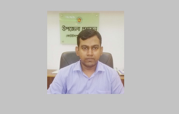 কোটচাঁদপুরে নতুন উপজেলা নির্বাহী অফিসার আসাদুজ্জামান রিপনের যোগদান