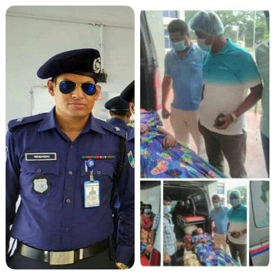“মানবতার ফে‌রিওয়ালা” মাগুরা সদর থানার অফিসার ইনচার্জ জয়নাল আবেদীন