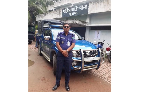 বটিয়াঘাটা থানার ওসি রবিউল কবির করোনায় আক্রান্ত