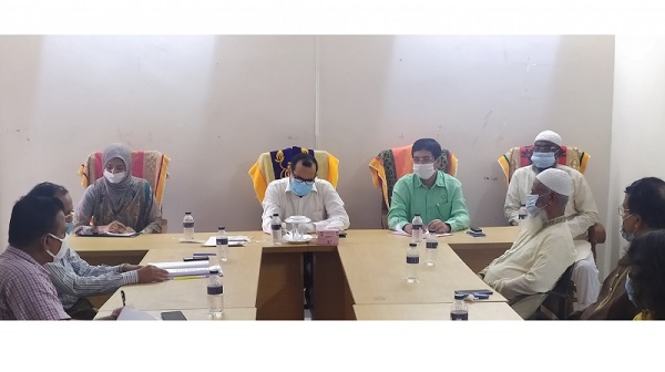 চিতলমারীর শেরে বাংলা ডিগ্রি কলেজের পরিচালনা পর্ষদের সভা