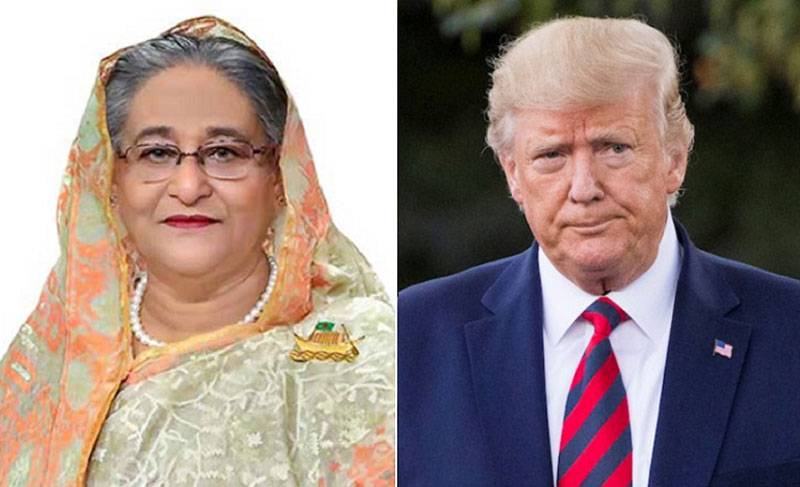 খুনি রাশেদকে পাঠিয়ে দিন, ট্রাম্পকে শেখ হাসিনার চিঠি